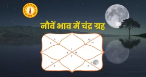 Moon in 9th House